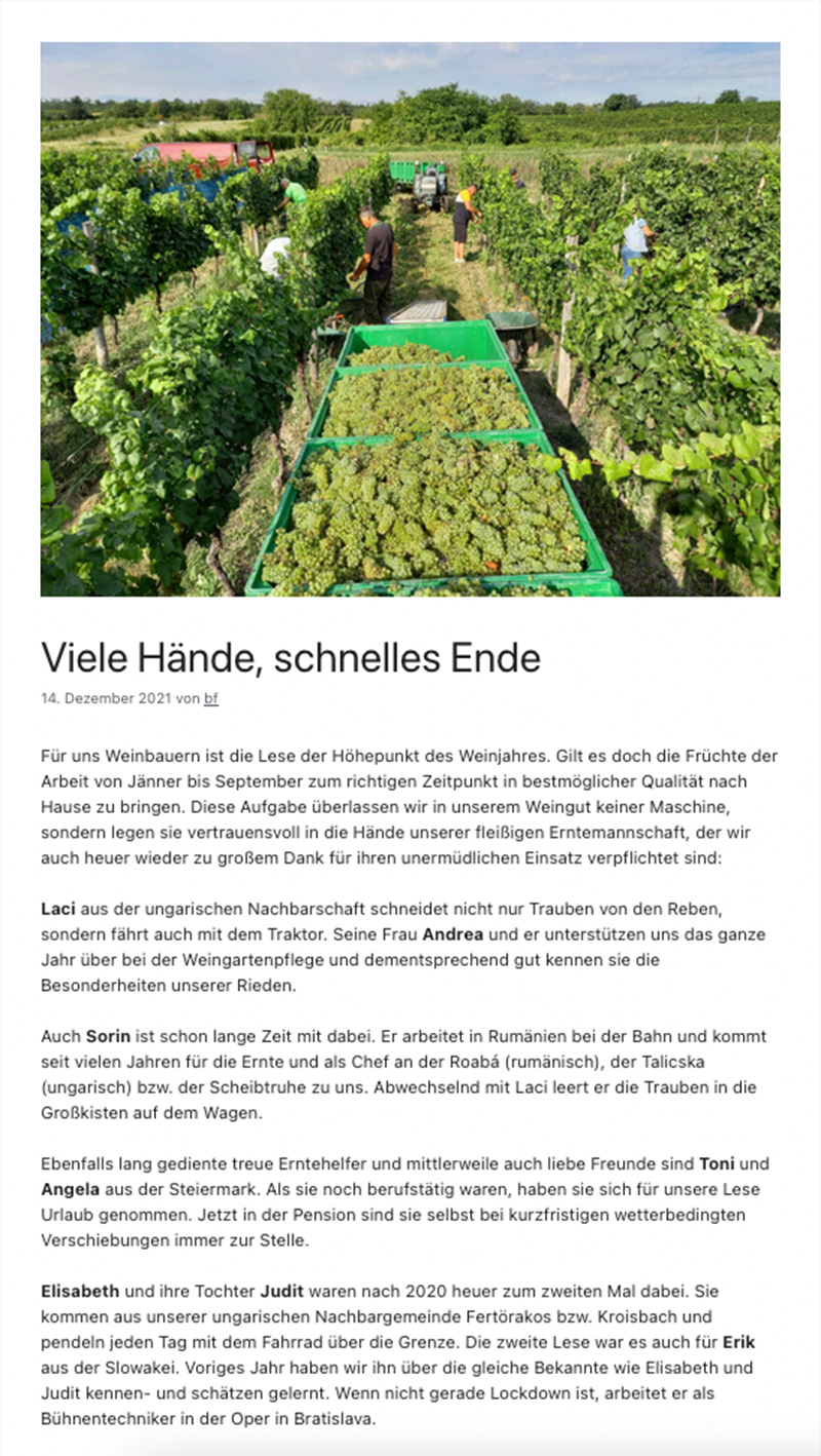 Viele Hände schnelles Ende